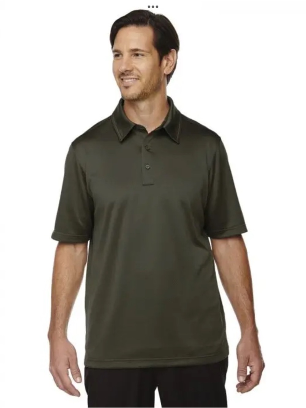 Men's Performance Polo w/back Pocket